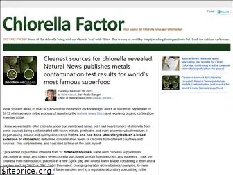 chlorellafactor.com