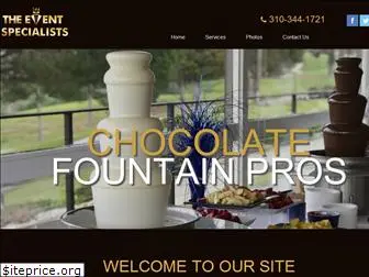 chocolatefountainpros.com