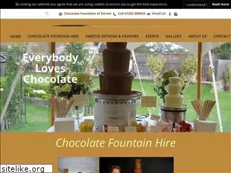 chocolatefountainsofdorset.co.uk