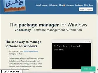 chocolatey.org
