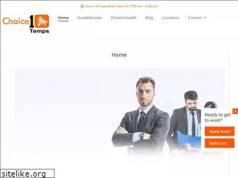 choice1temps.com