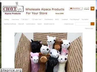 choicealpacaproducts.com