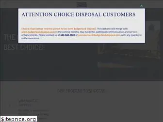 choicedisposal.com
