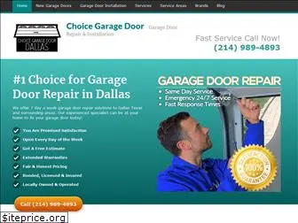 choicegaragedoordallas.com