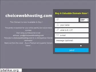 choicewebhosting.com