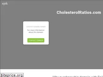 cholesterolratios.com