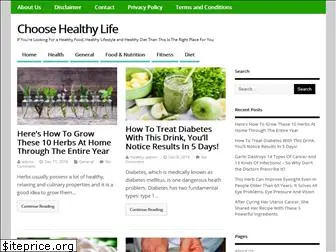 choosehealthylife.com