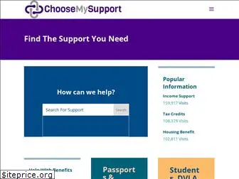 choosemysupport.org.uk