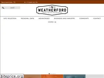 chooseweatherford.com