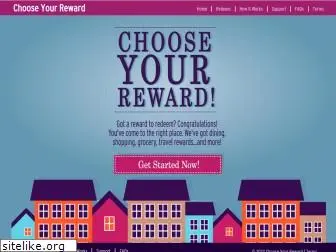 chooseyourreward.com