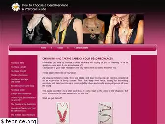 choosing-bead-necklaces.com