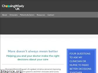 choosingwisely.co.uk