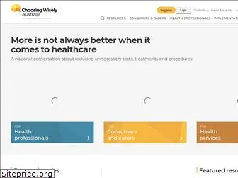 choosingwisely.org.au