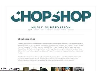 chopshopmusic.com