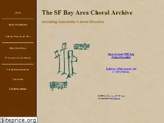 choralarchive.org