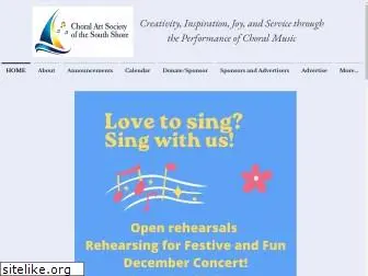 choralartsociety.org