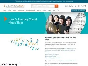 choralmusicdirect.com