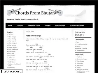 chordsfrombhutan.com