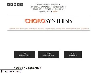 chorosynthesis.org