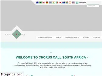 choruscall.za.com