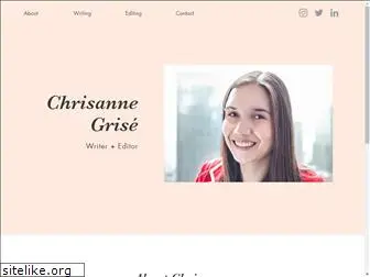 chrisannegrise.com