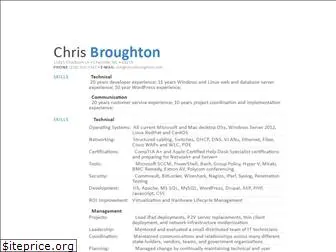 chrisbroughton.com