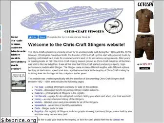 chriscraftstingers.com