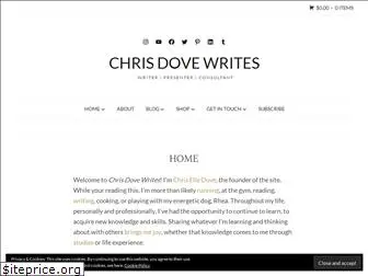 chrisdovewrites.com