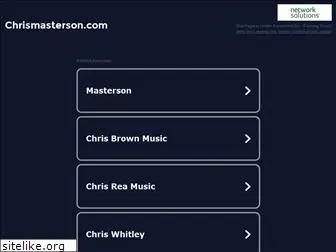 chrismasterson.com