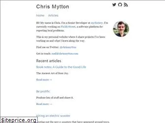 chrismytton.com