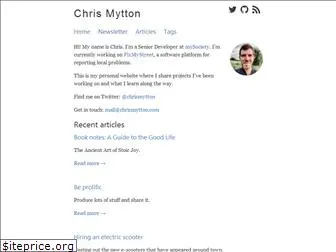 chrismytton.uk