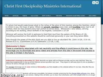 christfirstministries.com
