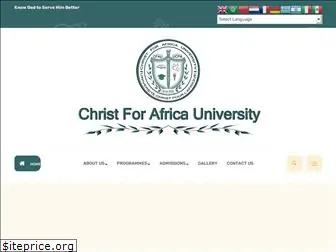 christforafrica.org