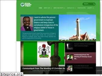 christianassociationofnigeria.com