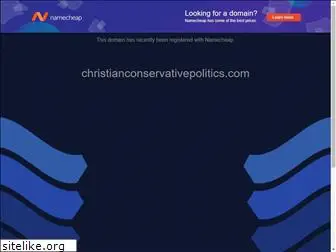 christianconservativepolitics.com