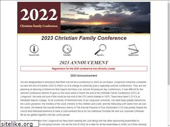 christianfamilyconference.org