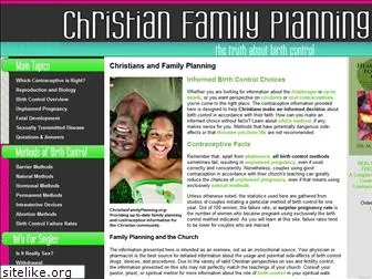 christianfamilyplanning.org