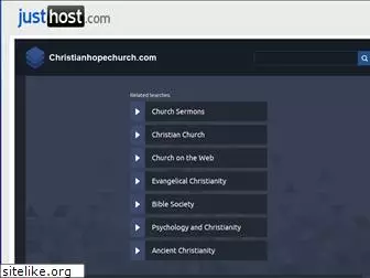 christianhopechurch.com