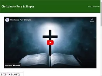 christianitypureandsimple.org