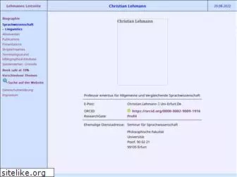 christianlehmann.eu