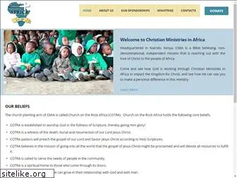 christianministriesinafrica.org