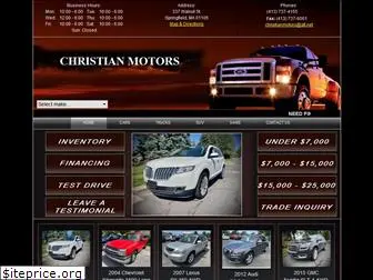 christianmotors.net