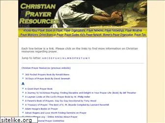 christianprayerresources.org