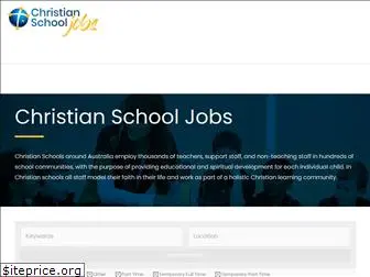 christianschooljobs.com.au