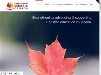 christianschoolscanada.com