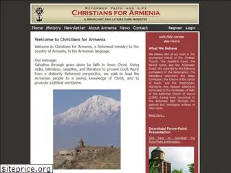 christiansforarmenia.org