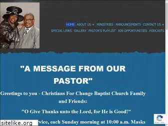 christiansforchangebaptist.org