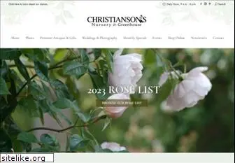 christiansonsnursery.com