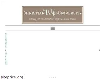 christianwifeuniversity.com