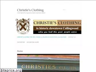 christiesclothing.com